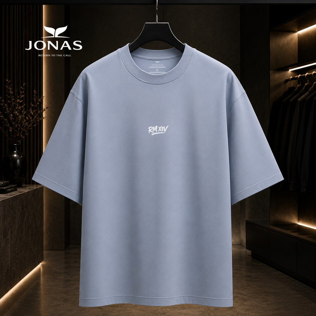 Camiseta Over - RM XIV - CINZA