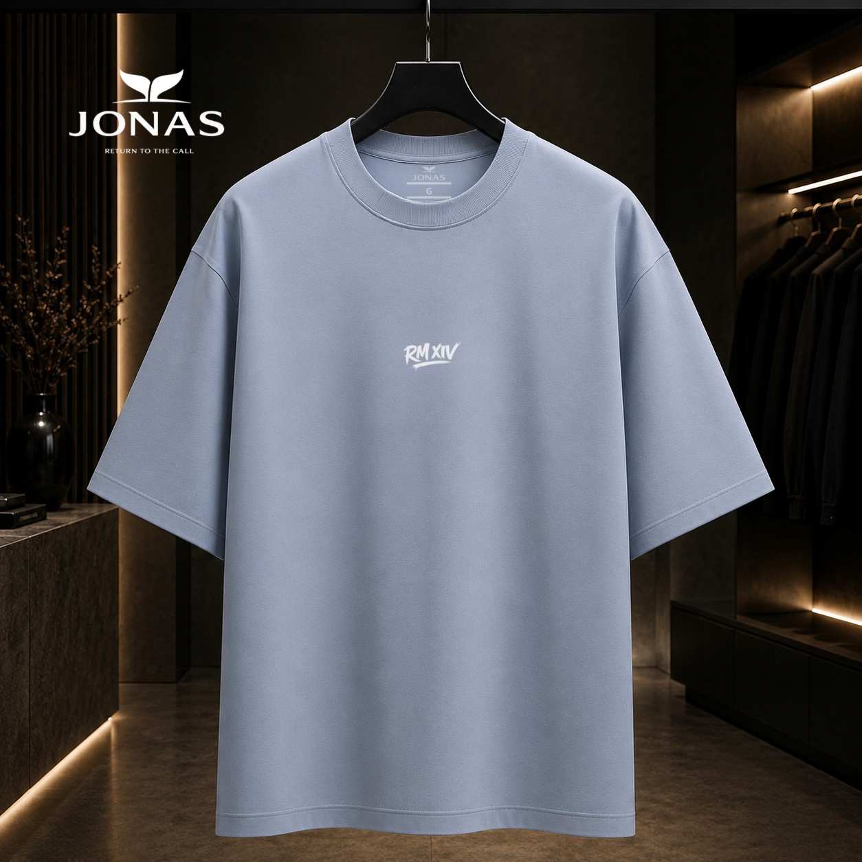 Camiseta Over - RM XIV - CINZA