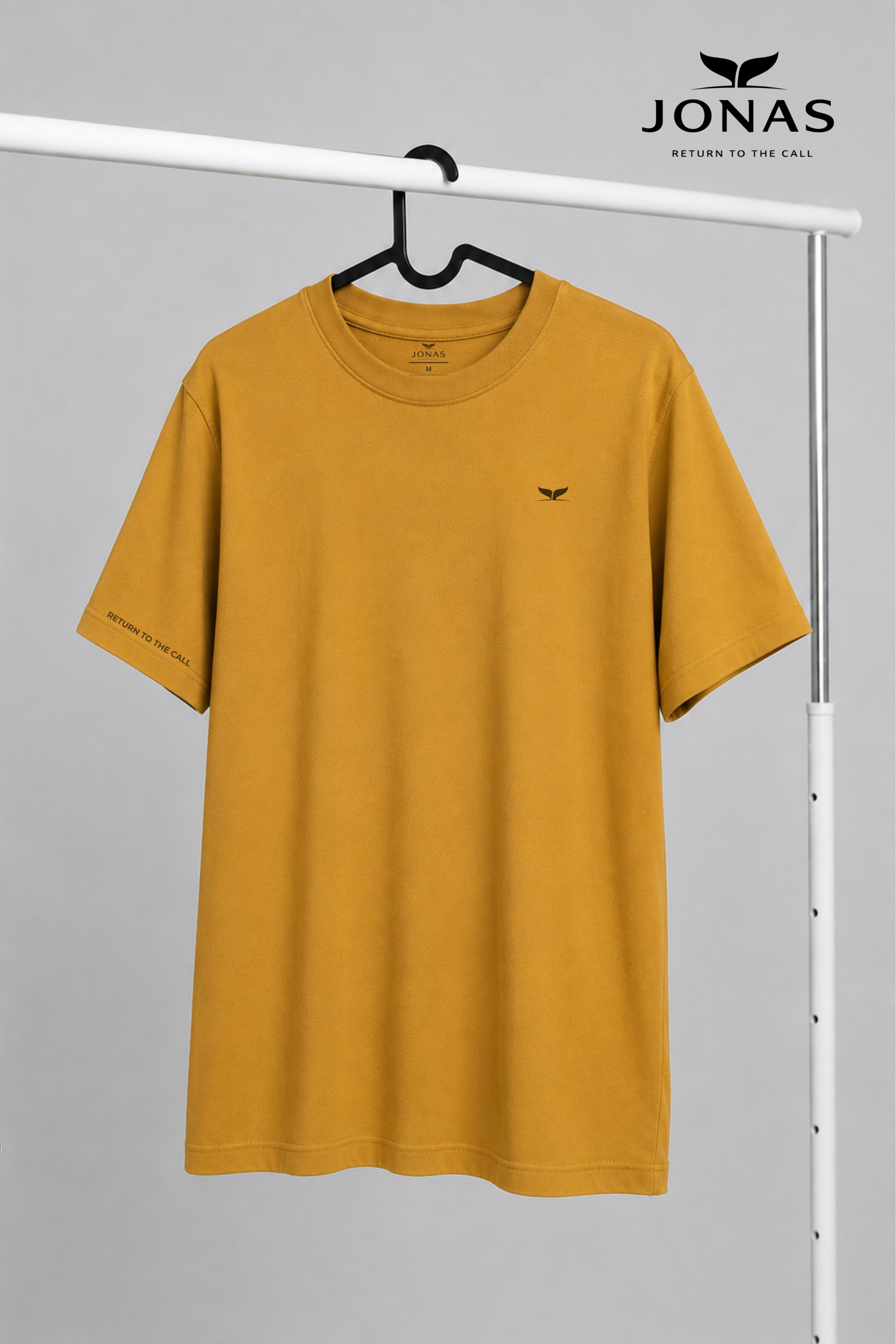 Camiseta Soft Origem Jonas - Mostarda