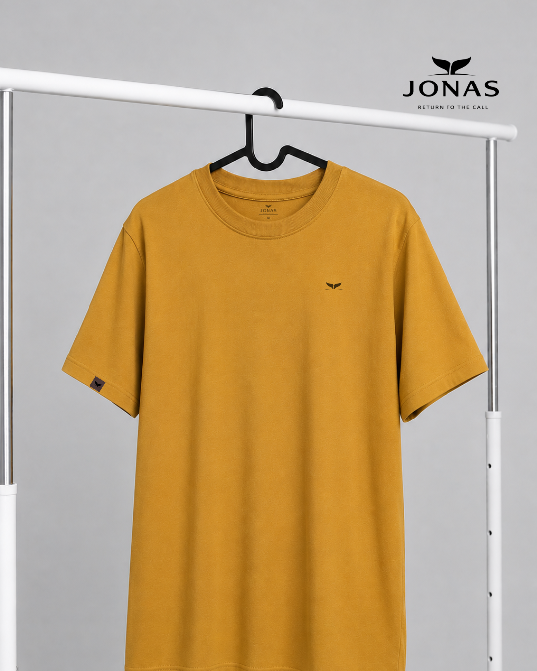 Camiseta Soft Origem Jonas - Mostarda