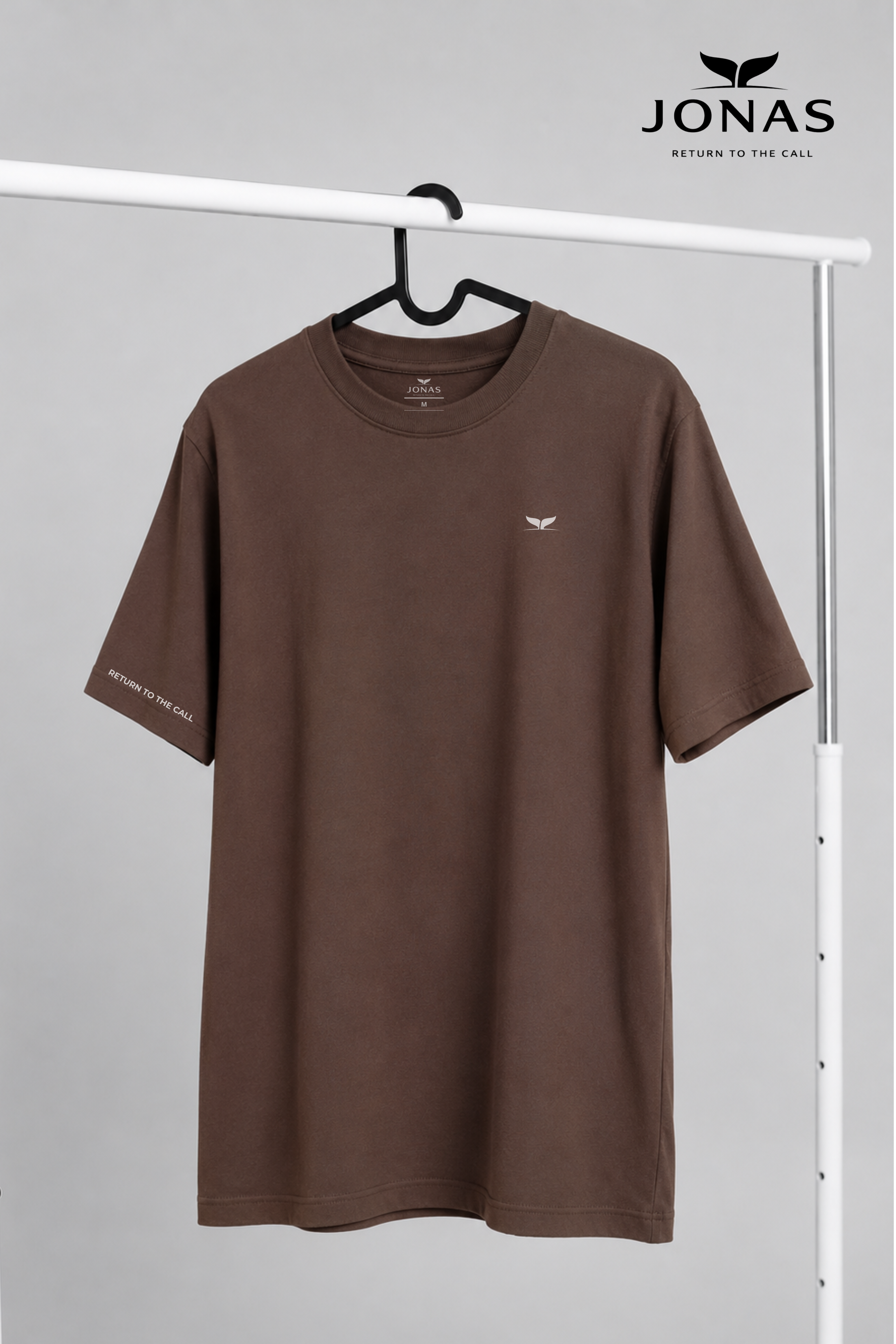 Camiseta Soft Origem Jonas - Marrom