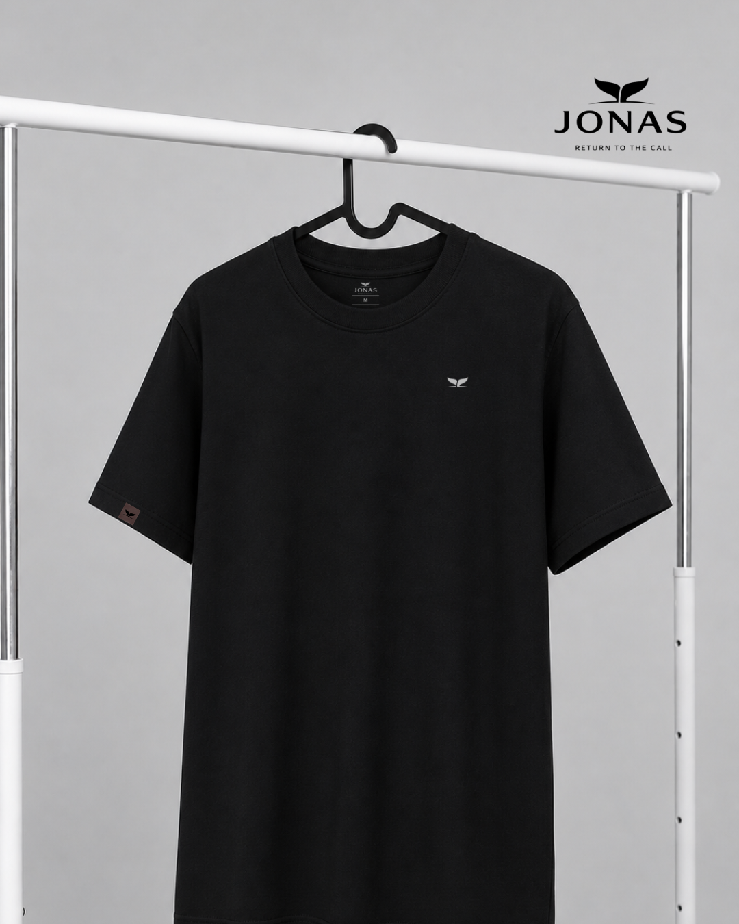 Camiseta Soft Origem Jonas - Preto