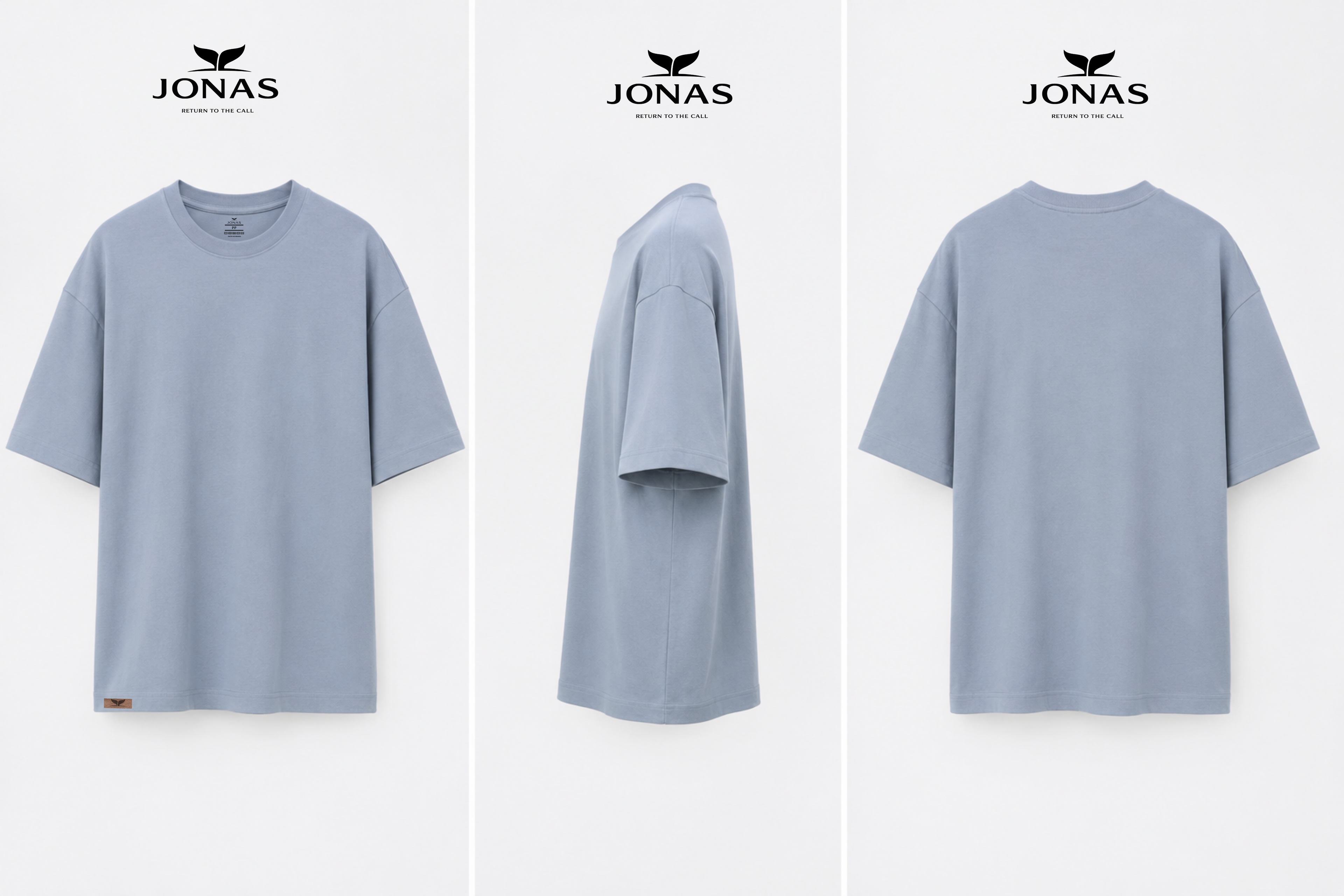 Camiseta Oversized - Cinza
