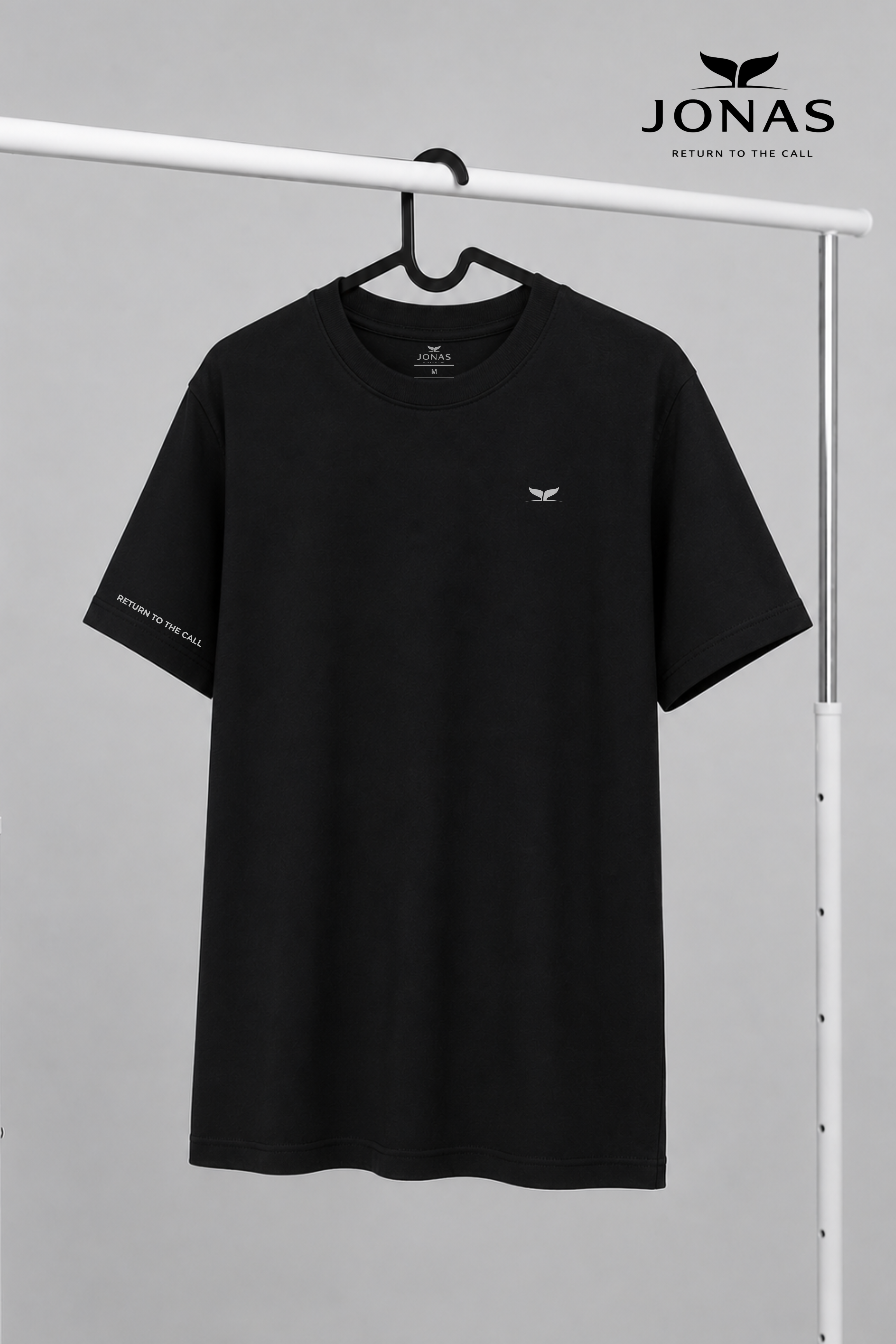 Camiseta Soft Origem Jonas - Preto