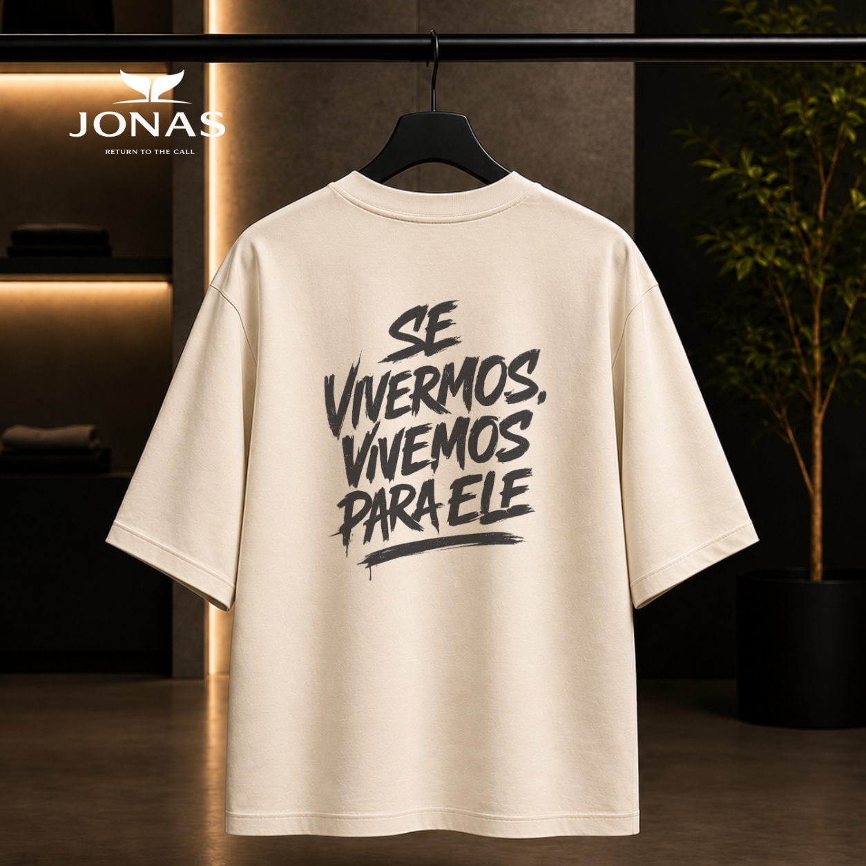Camiseta Over - RM XIV - Off White