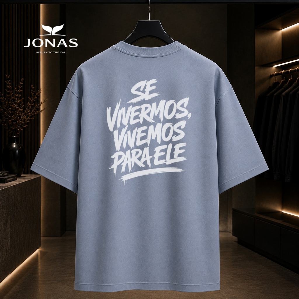 Camiseta Over - RM XIV - CINZA