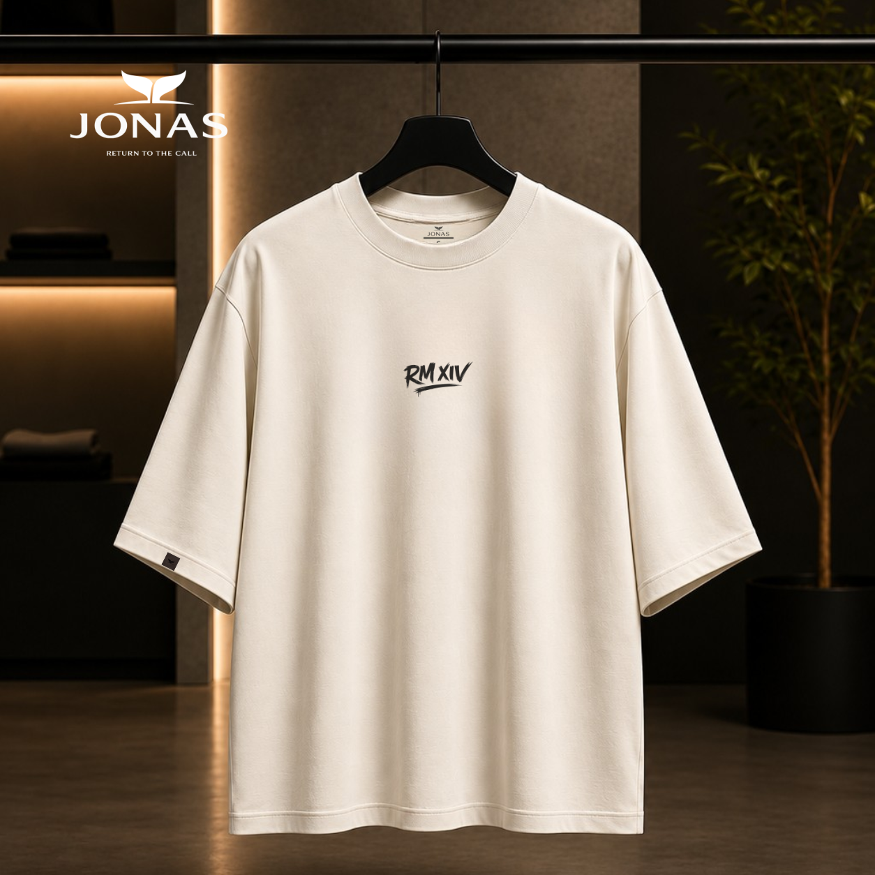 Camiseta Over - RM XIV - Off White