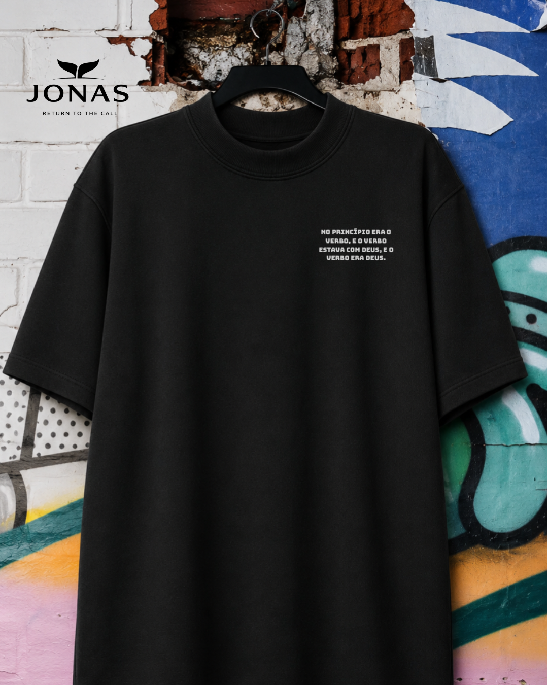 Camiseta Suedine Princípio — Preto