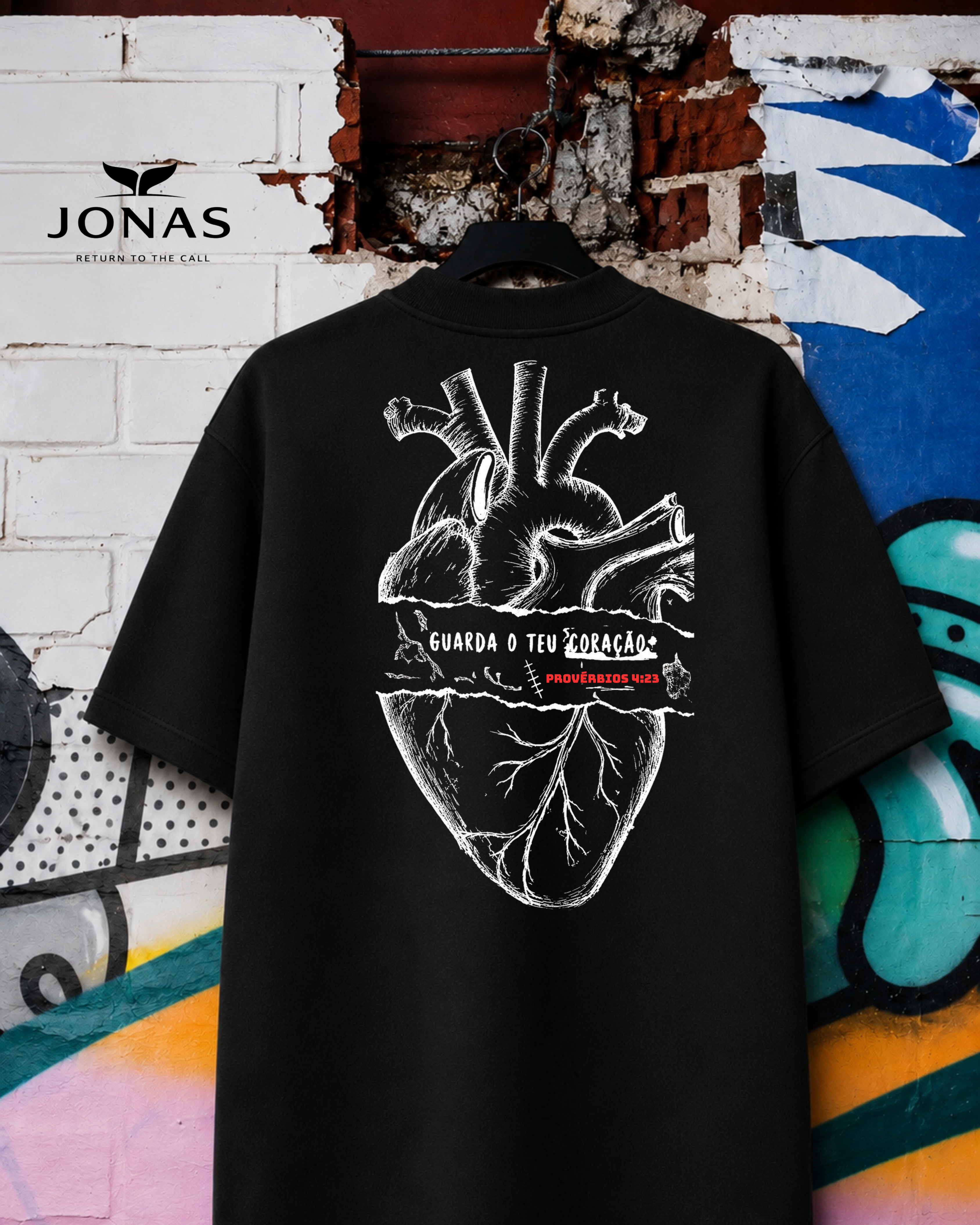 Camiseta Suedine Provérbios - Preto
