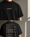 Camiseta Over - Credo - Preto