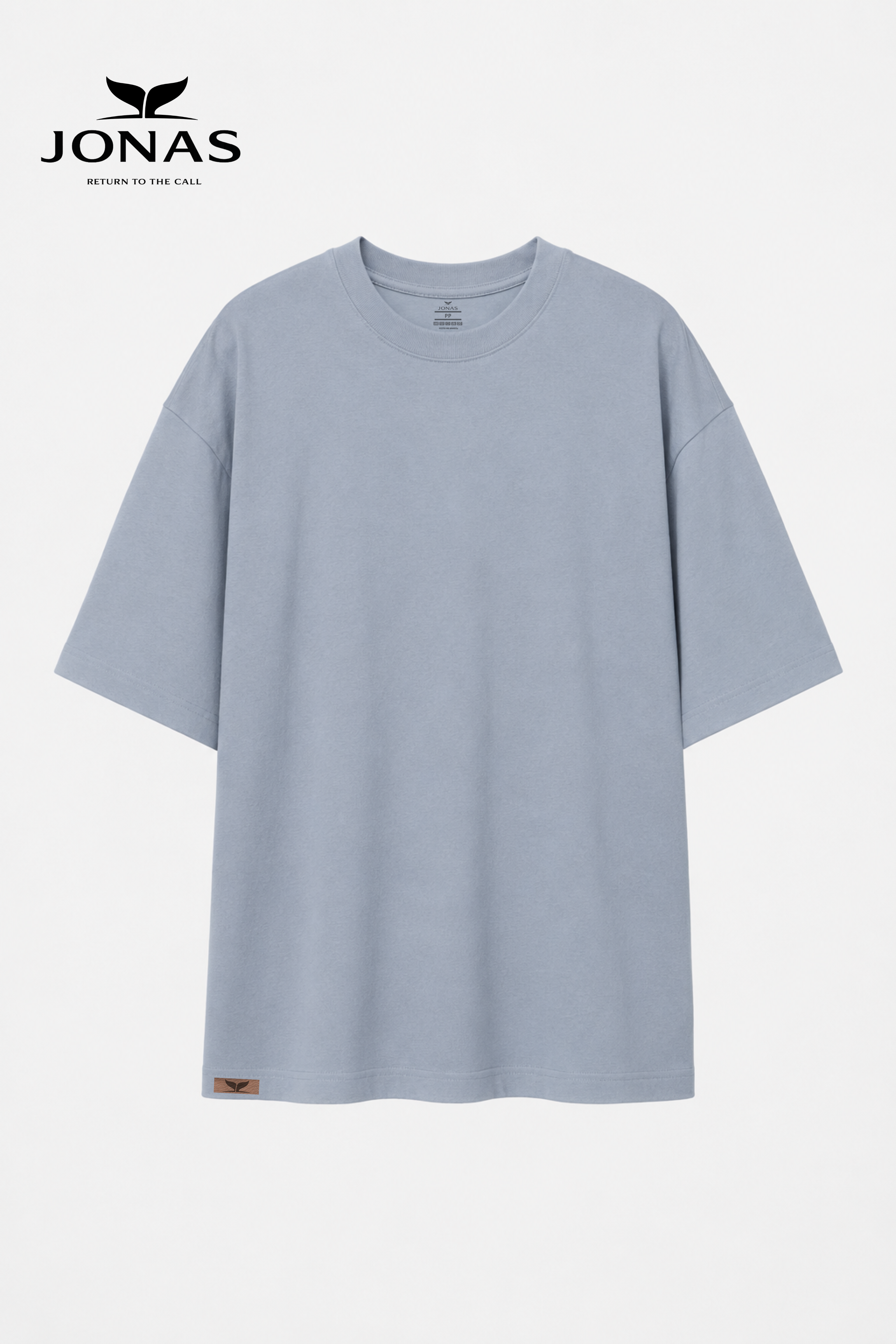 Camiseta Oversized - Cinza